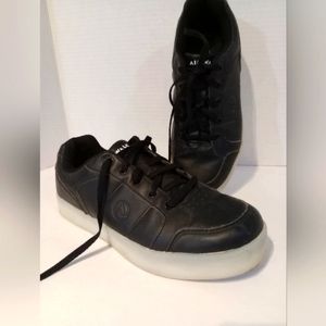 AIRWALK Light Up Sneakers Black sz. 4.5‎ Youth